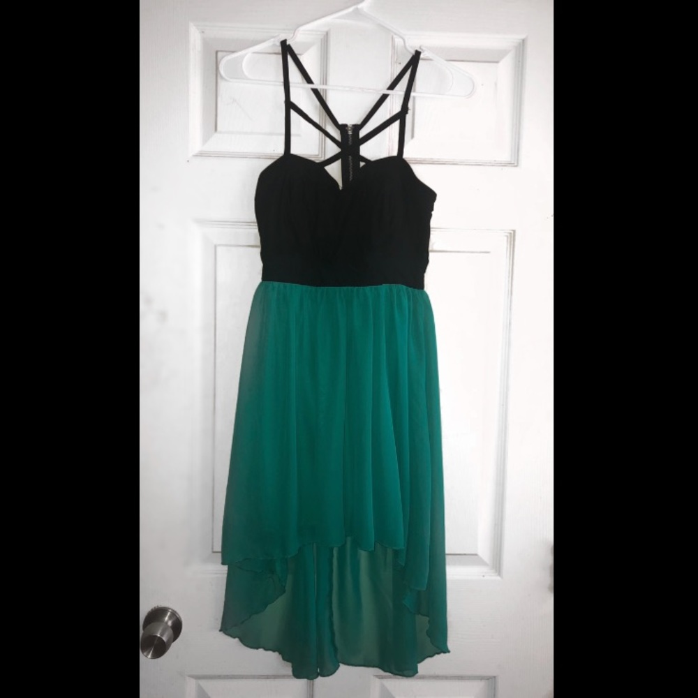 Turquoise Dress.